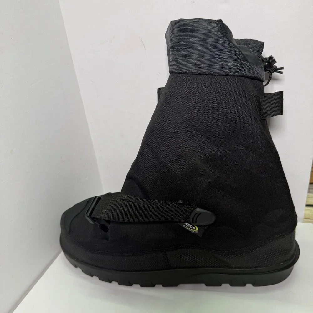 NEOS Voyager Overshoe Boots Mens XXL Black Waterproof Nylon Winter Snow Gear